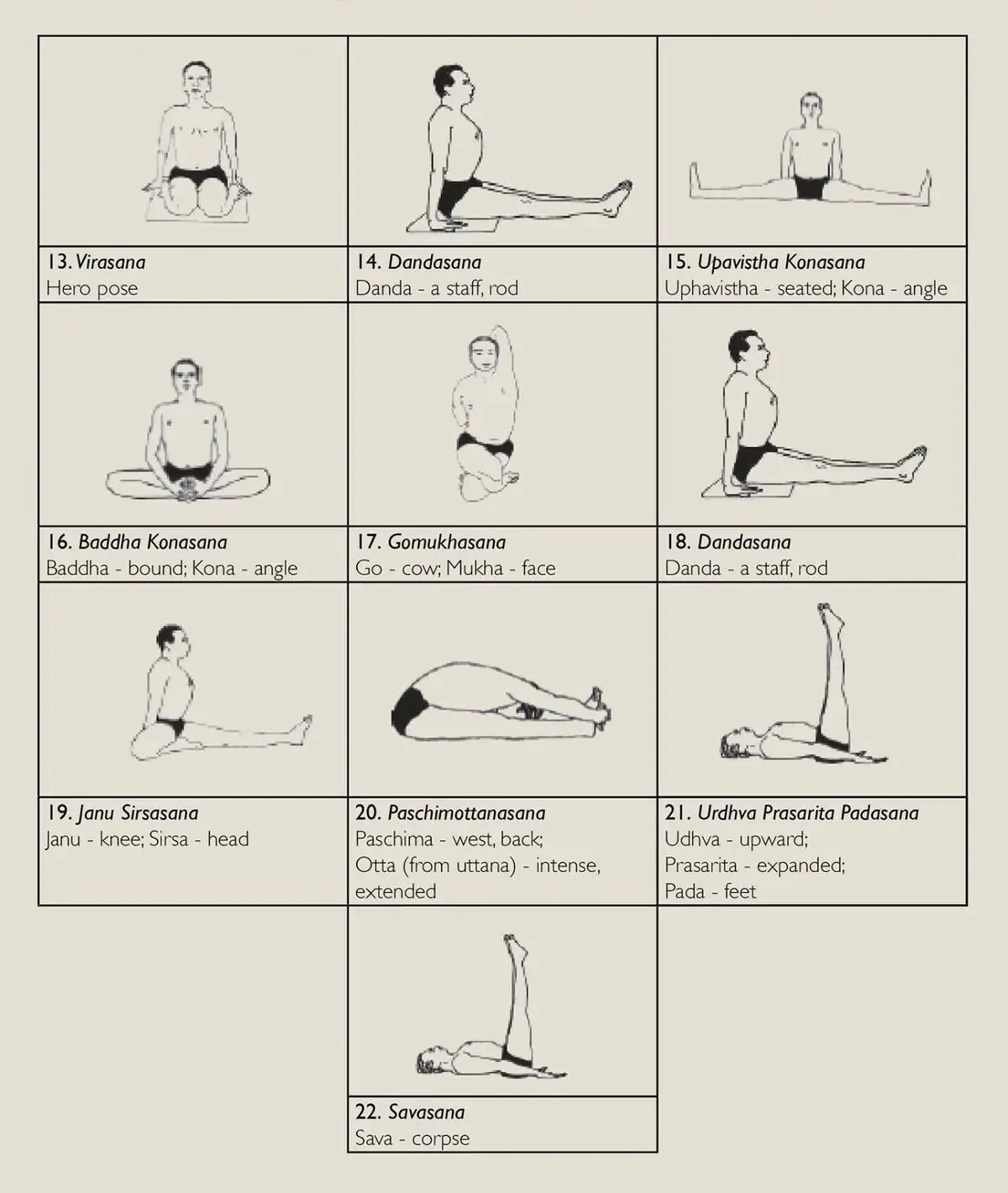 Iyengar joga asane 2 deo